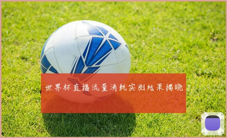 世界杯直播流量消耗实测结果揭晓